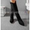 Santiags TESS à talons – Beige ou noir du 36 au 41 | ALIVE STORE