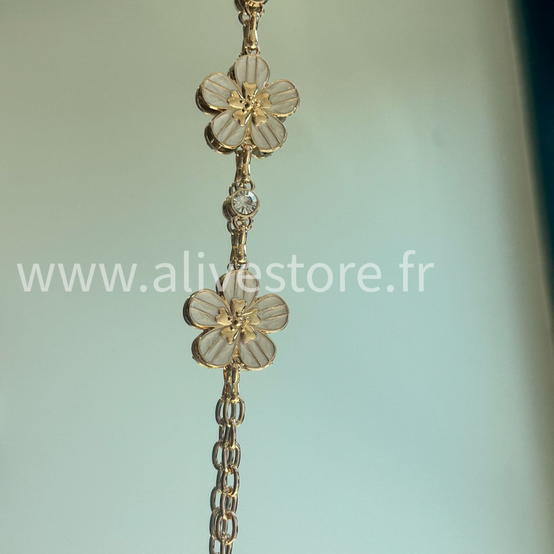 Chaîne longue Mila – doré, argenté ou gris – ALIVE STORE