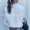 Gilet sans manches Alina femme – Made in Italie – ALIVE STORE