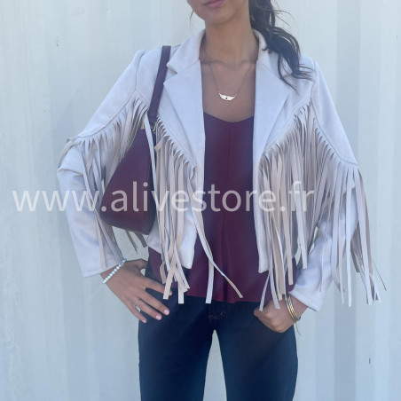 Veste Sierra à franges – tendance virale 2025 – ALIVE STORE