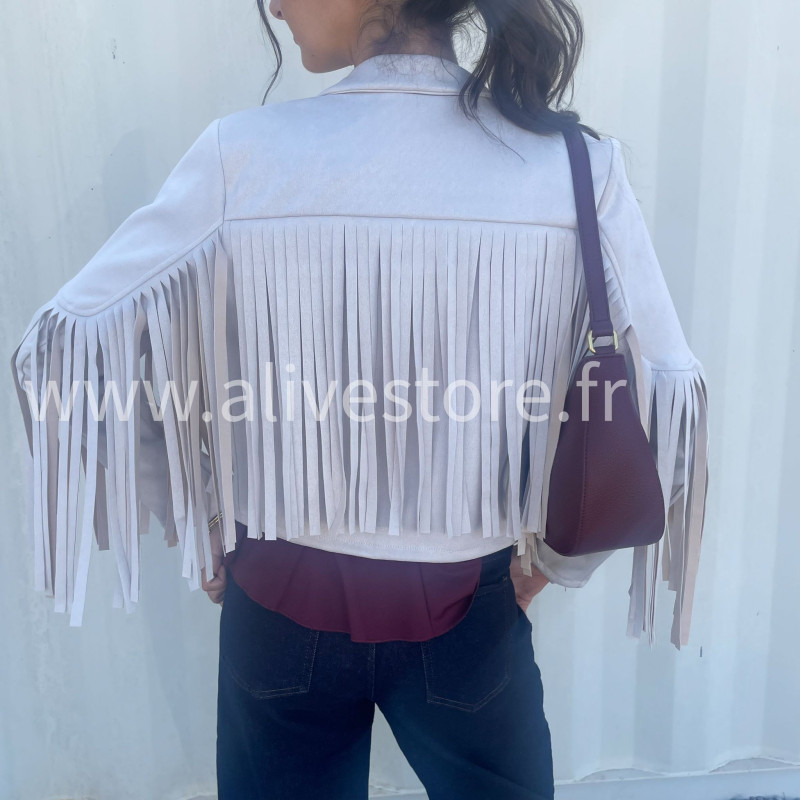 Veste Sierra à franges – tendance virale 2025 – ALIVE STORE