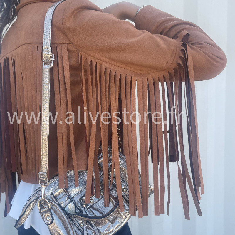 Veste Sierra à franges – tendance virale 2025 – ALIVE STORE