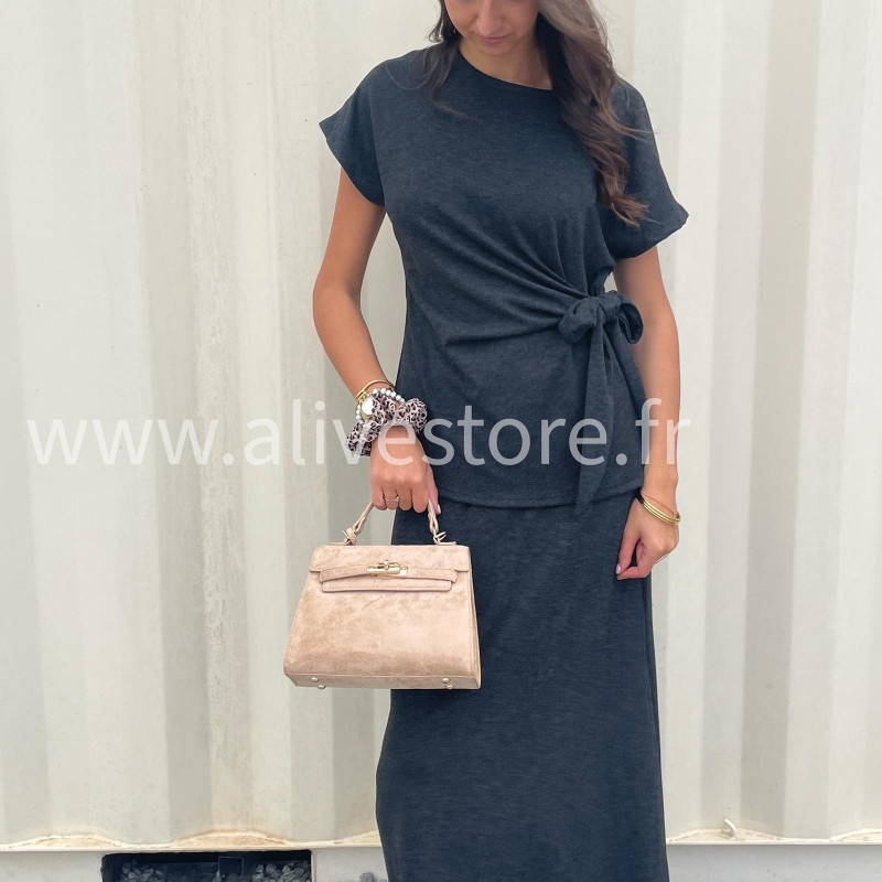 Ensemble Léana – Jupe & haut made in Italie – ALIVE STORE
