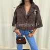 Veste courte Giulia – beige ou marron – ALIVE STORE