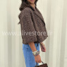 Veste courte Giulia – beige ou marron – ALIVE STORE