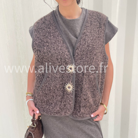 Gilet Luna femme – chaud & élégant – ALIVE STORE