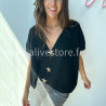 Top Stella sans manches avec boutons étoiles – ALIVE STORE