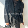 Manteau Léana ceinturé – Made in Italie – ALIVE STORE