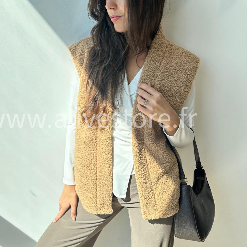 Gilet sans manches Camila femme – Alive Store