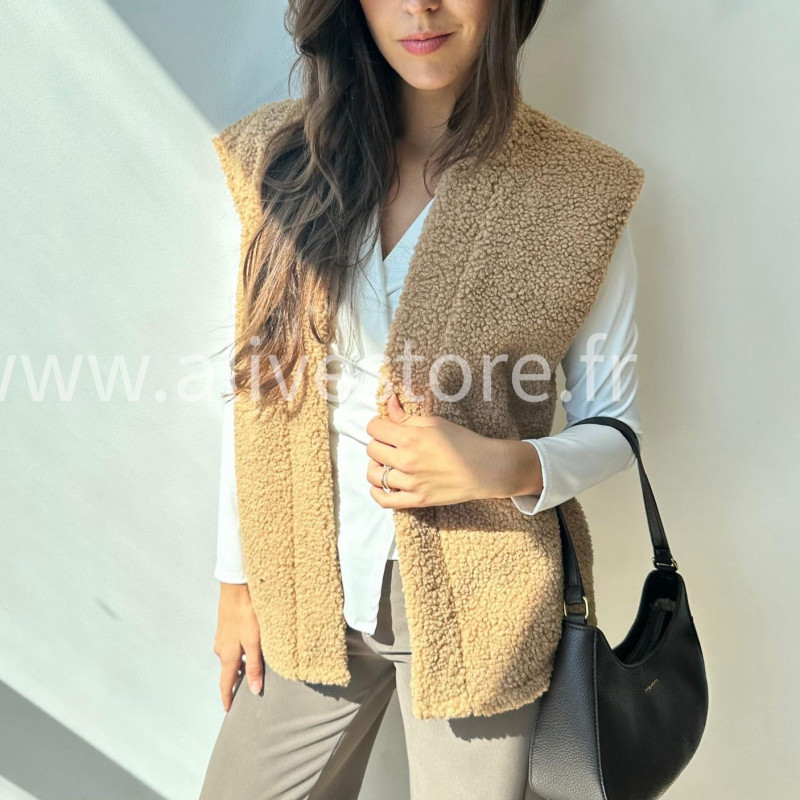 Gilet sans manches Camila femme – Alive Store