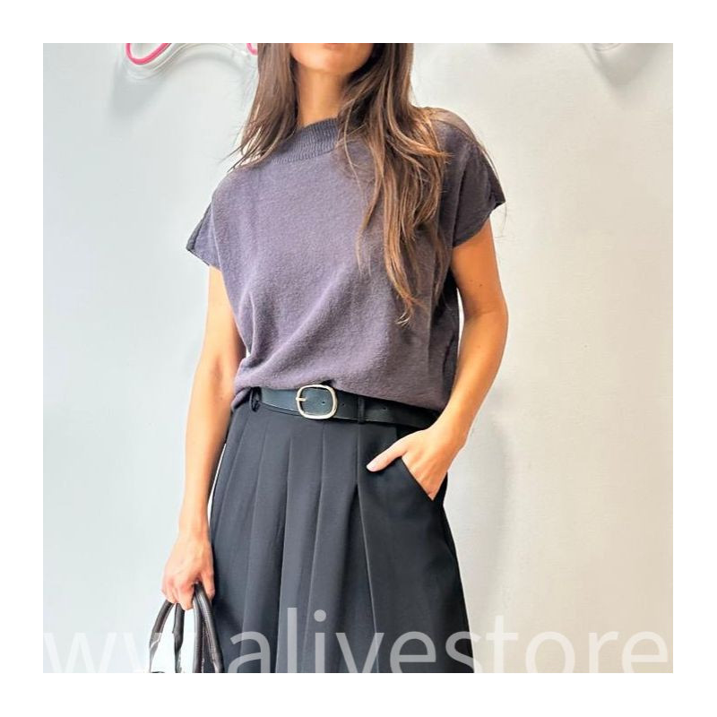 TOP DOUX ANNA EN GRIS ANTHRACITE – ALIVE STORE