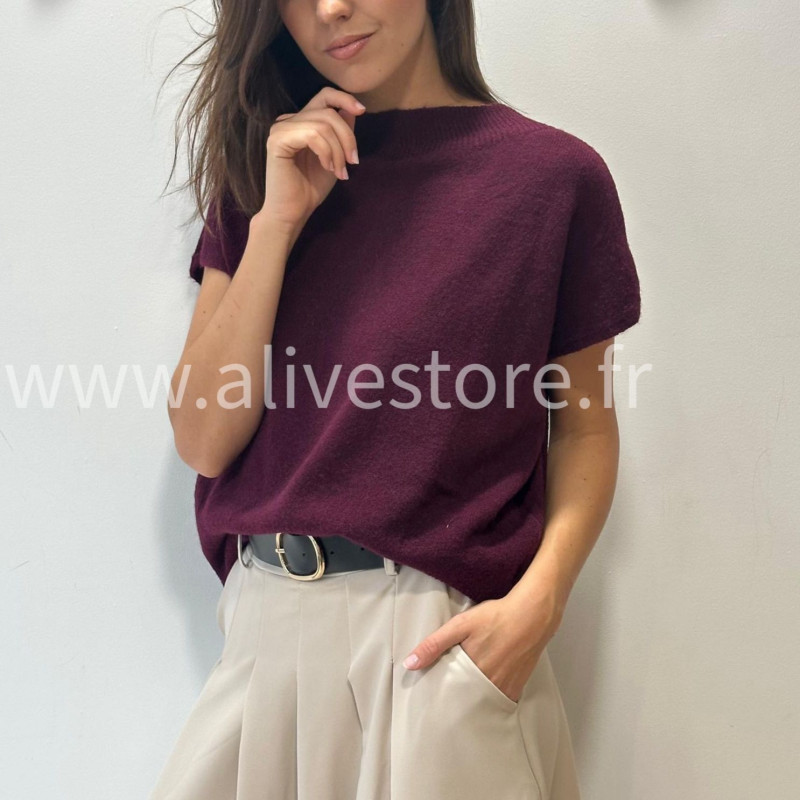 TOP DOUX ANNA EN GRIS ANTHRACITE – ALIVE STORE