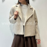 MANTEAU COURT LINA EN BEIGE – ALIVE STORE