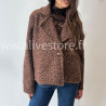 MANTEAU COURT LINA EN BEIGE – ALIVE STORE
