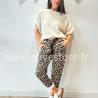 PANTALON LÉOPARD MAYA AVEC CEINTURE – ALIVE STORE