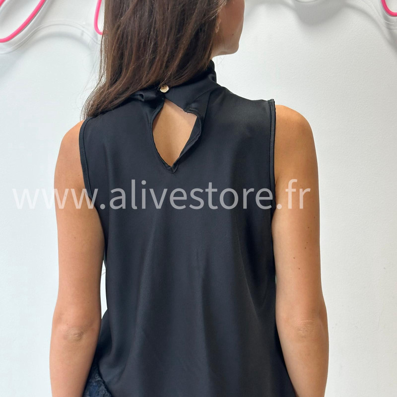 TOP GIULIA BEIGE DENTELLE ASYMÉTRIQUE – ALIVE STORE