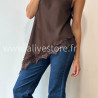 TOP GIULIA BEIGE DENTELLE ASYMÉTRIQUE – ALIVE STORE