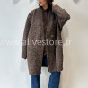 MANTEAU SARA BEIGE LAINE LONG – ALIVE STORE