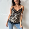TOP LEO LÉOPARD SATINÉ DENTELLE – ALIVE STORE