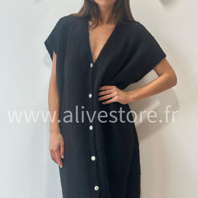 ROBE NOA DOUCE BEIGE CAMEL LONGUE – ALIVE STORE