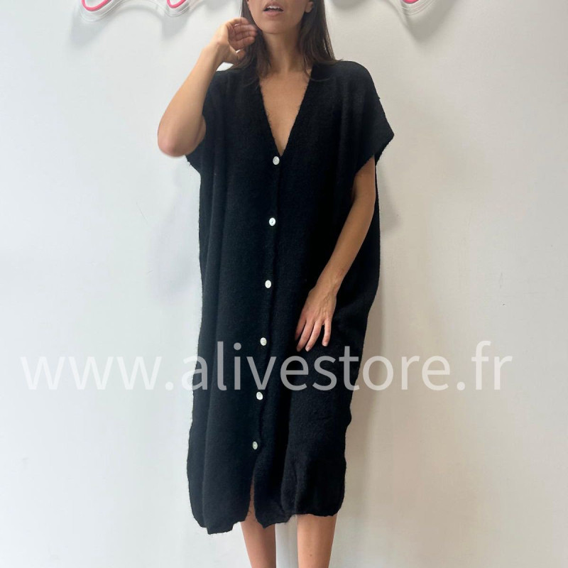 ROBE NOA DOUCE BEIGE CAMEL LONGUE – ALIVE STORE