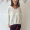 PULL CÉLINE TAUPE MAILLE EPAISSE – ALIVE STORE