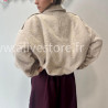 VESTE EMMY DOUCE BEIGE ZIPPÉE – ALIVE STORE