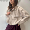 VESTE EMMY DOUCE BEIGE ZIPPÉE – ALIVE STORE