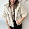 FOURRURE ALBA CAPUCHE BEIGE HIVER – ALIVE STORE