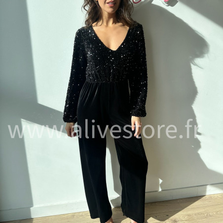 COMBINAISON DOS NŒUDS SEQUINS PARTY QUEEN – ALIVE STORE