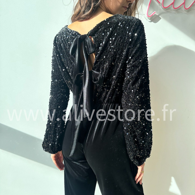 COMBINAISON DOS NŒUDS SEQUINS PARTY QUEEN – ALIVE STORE