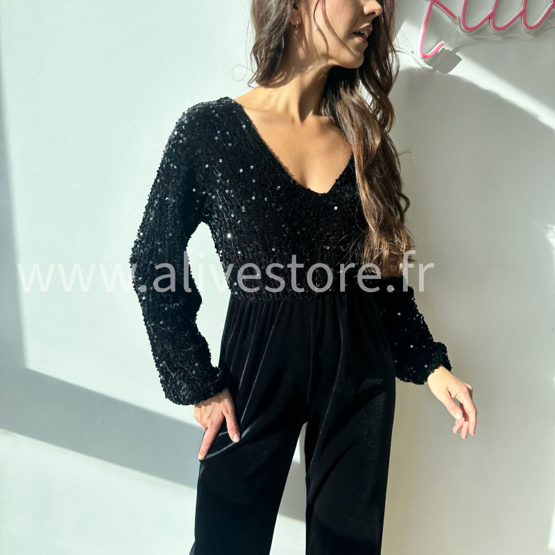 COMBINAISON DOS NŒUDS SEQUINS PARTY QUEEN – ALIVE STORE
