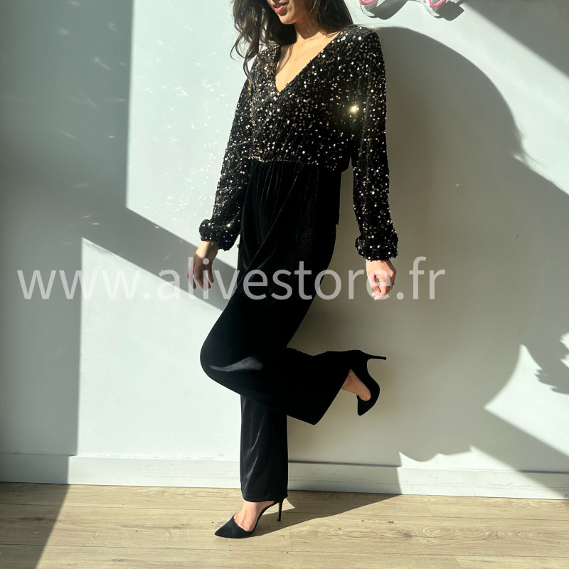 COMBINAISON DOS NŒUDS SEQUINS PARTY QUEEN – ALIVE STORE