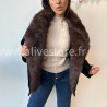 VESTE MIA À COL FOURRURE – ALIVE STORE