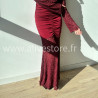 ROBE LÉNA EN DENTELLE BORDEAUX – ALIVE STORE