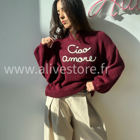 Pull Ciao Amore femme – ALIVE STORE