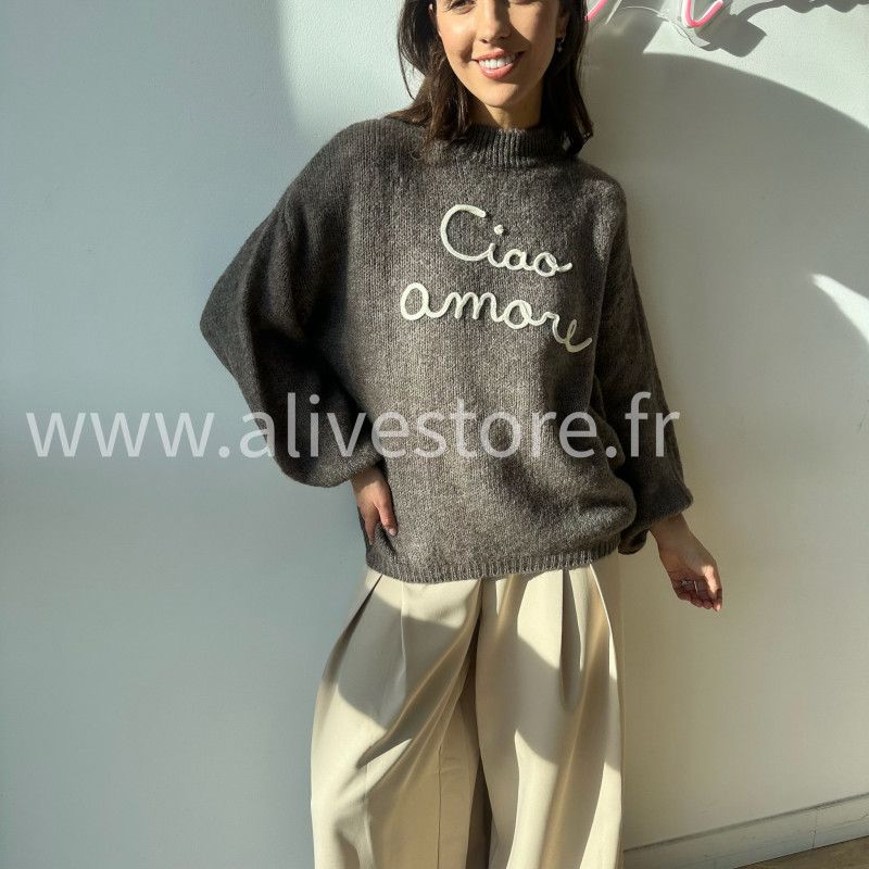 Pull Ciao Amore femme – ALIVE STORE