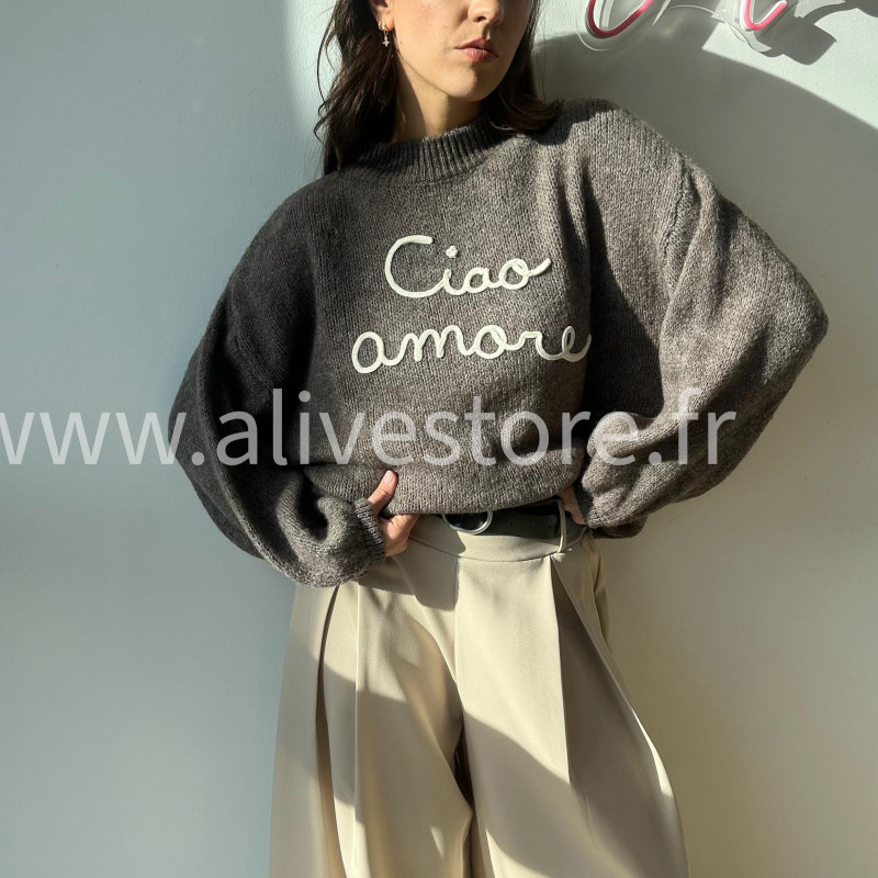 Pull Ciao Amore femme – ALIVE STORE