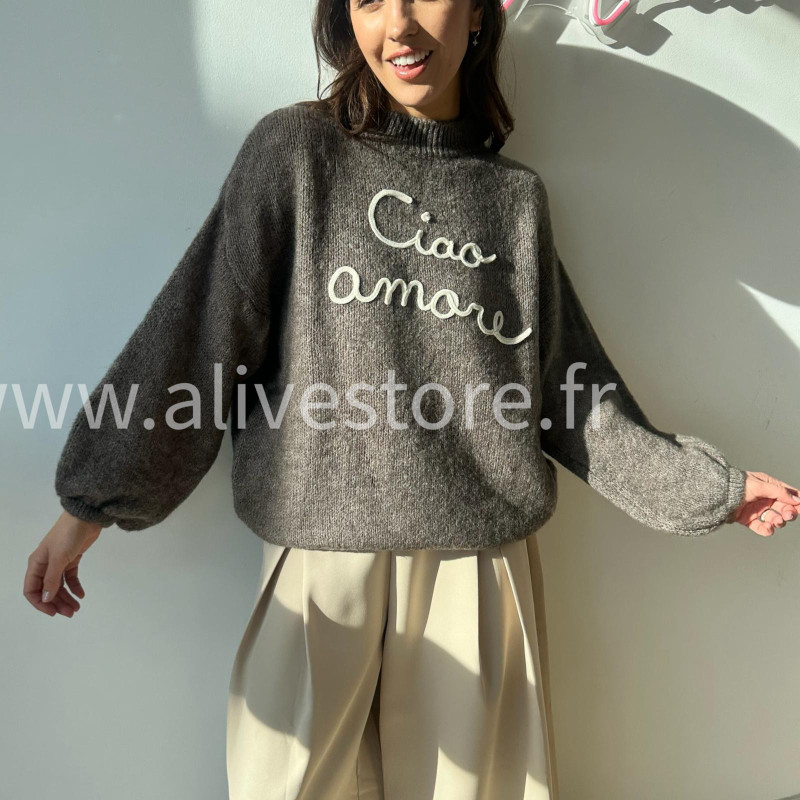 Pull Ciao Amore femme – ALIVE STORE