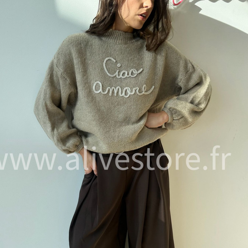 Pull Ciao Amore femme – ALIVE STORE