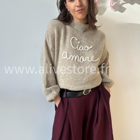 Pull Ciao Amore femme – ALIVE STORE