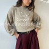 Pull Ciao Amore femme – ALIVE STORE