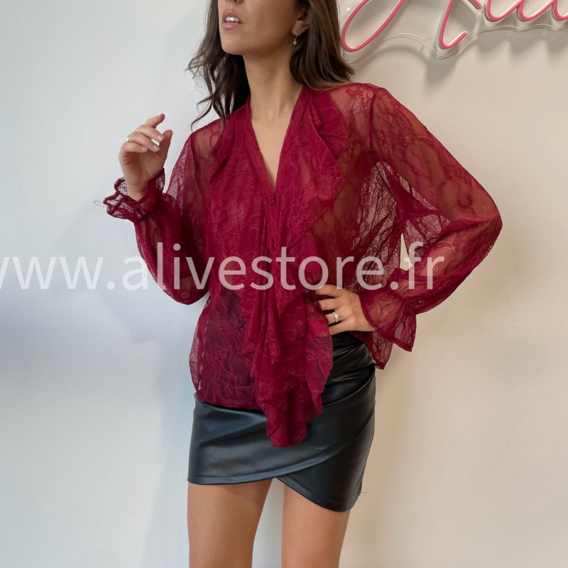 Blouse Giulia dentelle femme – Alive Store