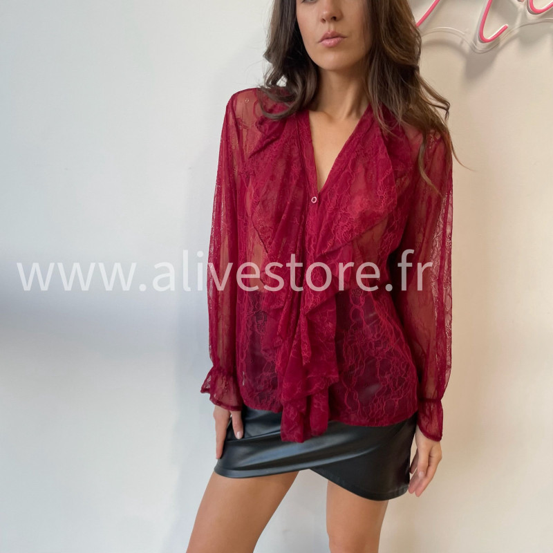 Blouse Giulia dentelle femme – Alive Store