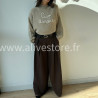 Pantalon large Eva femme ceinture incluse Alive Store