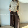 Pantalon large Eva femme ceinture incluse Alive Store