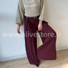 Pantalon large Eva femme ceinture incluse Alive Store
