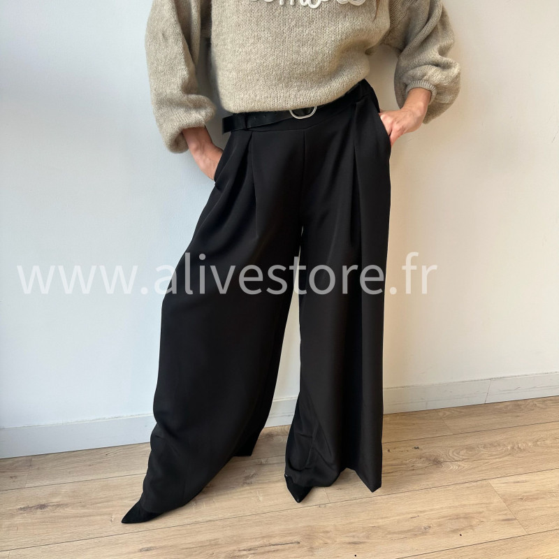 Pantalon large Eva femme ceinture incluse Alive Store