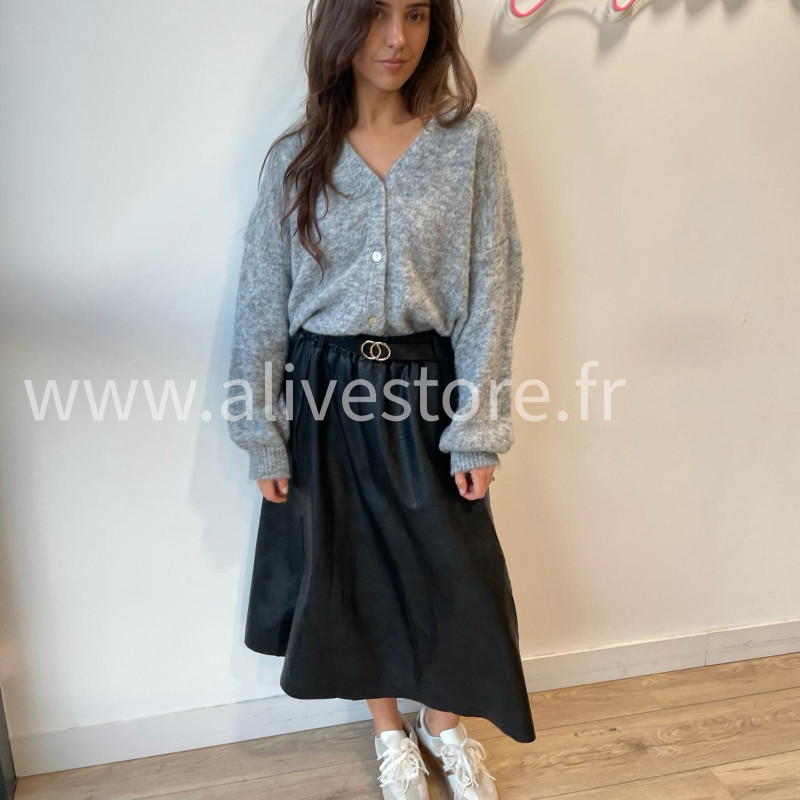 Gilet Élya femme maille douce col V Alive Store