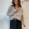 Gilet Élya femme maille douce col V Alive Store